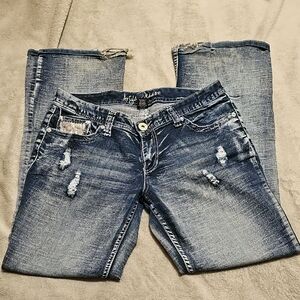 Ariya Blue Boot Cut Jeans